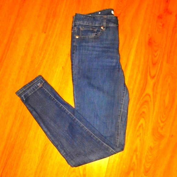 (27)🚨💥Dyndnm💥🚨 Kate Dark Wash Jegging/ Jean - Picture 2 of 6